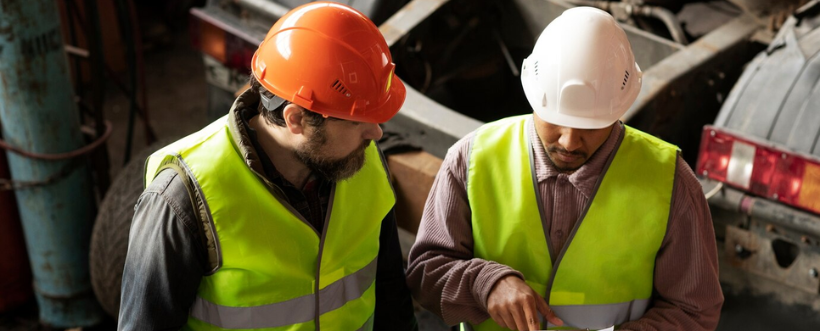 Equipo de prevención de riesgos en faena